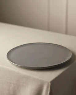 Plates-Robert Gordon Canvas Dinner Plate / Storm