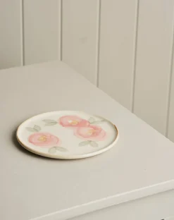 Plates-Robert Gordon Canvas Side Plate / Orchard Blossom