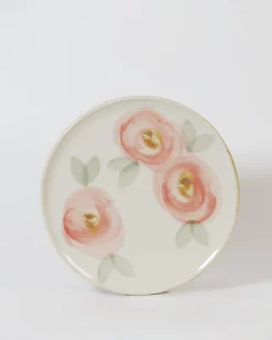 Plates-Robert Gordon Canvas Side Plate / Orchard Blossom