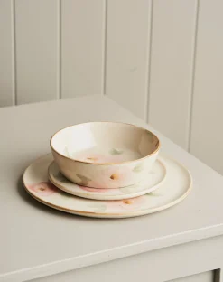 Plates-Robert Gordon Canvas Side Plate / Orchard Blossom