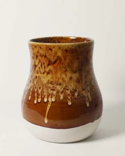 Vases-Robert Gordon Large Botanica Vase / Crema