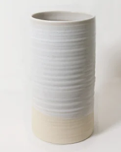 Vases-Robert Gordon Large Tower Vase / Coast