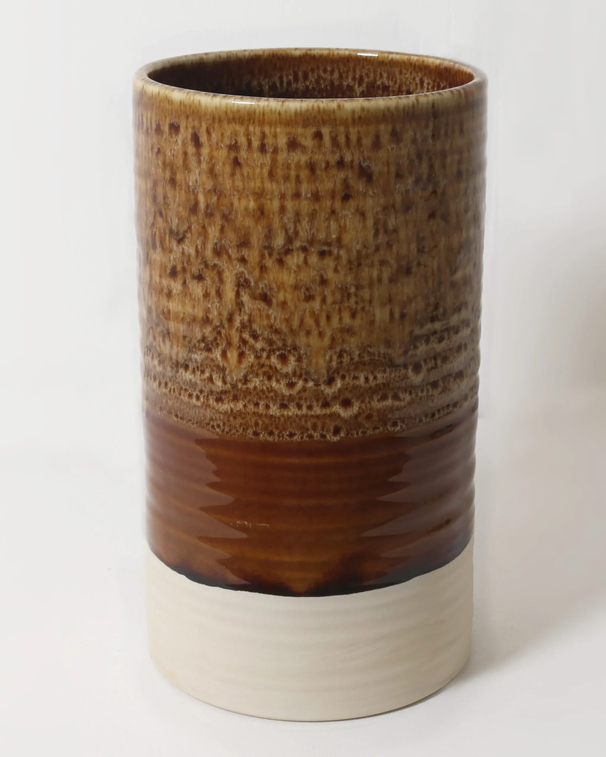 Vases-Robert Gordon Large Tower Vase / Crema