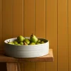 Bowls-Robert Gordon Large Wheel Bowl / Snow