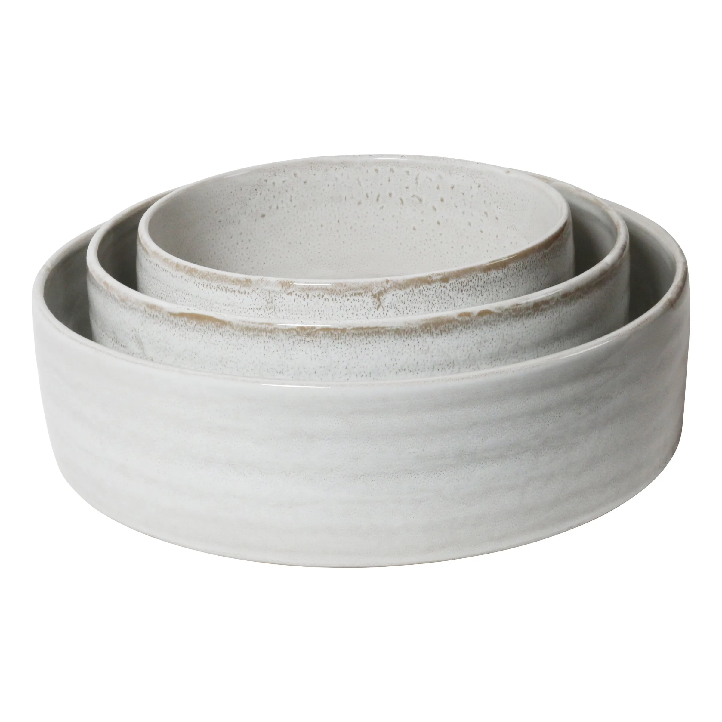 Bowls-Robert Gordon Large Wheel Bowl / Snow
