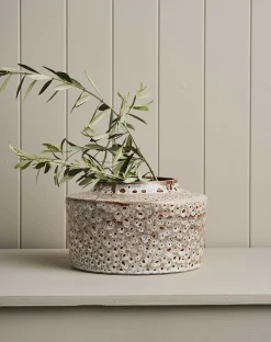 Vases-Robert Gordon Monument Vase / White Ochre