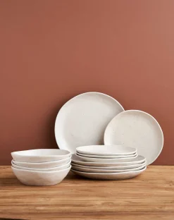 Dinner Sets-Robert Gordon 12pc Earth Dinner Set / Natural