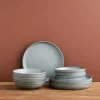 Dinner Sets-Robert Gordon 12pc Potters Collection Dinner Set / Grey Smoke