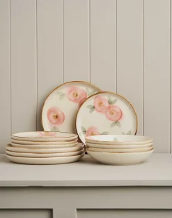 Dinner Sets-Robert Gordon 12pc Terra Dinner Set / Orchard Blossom