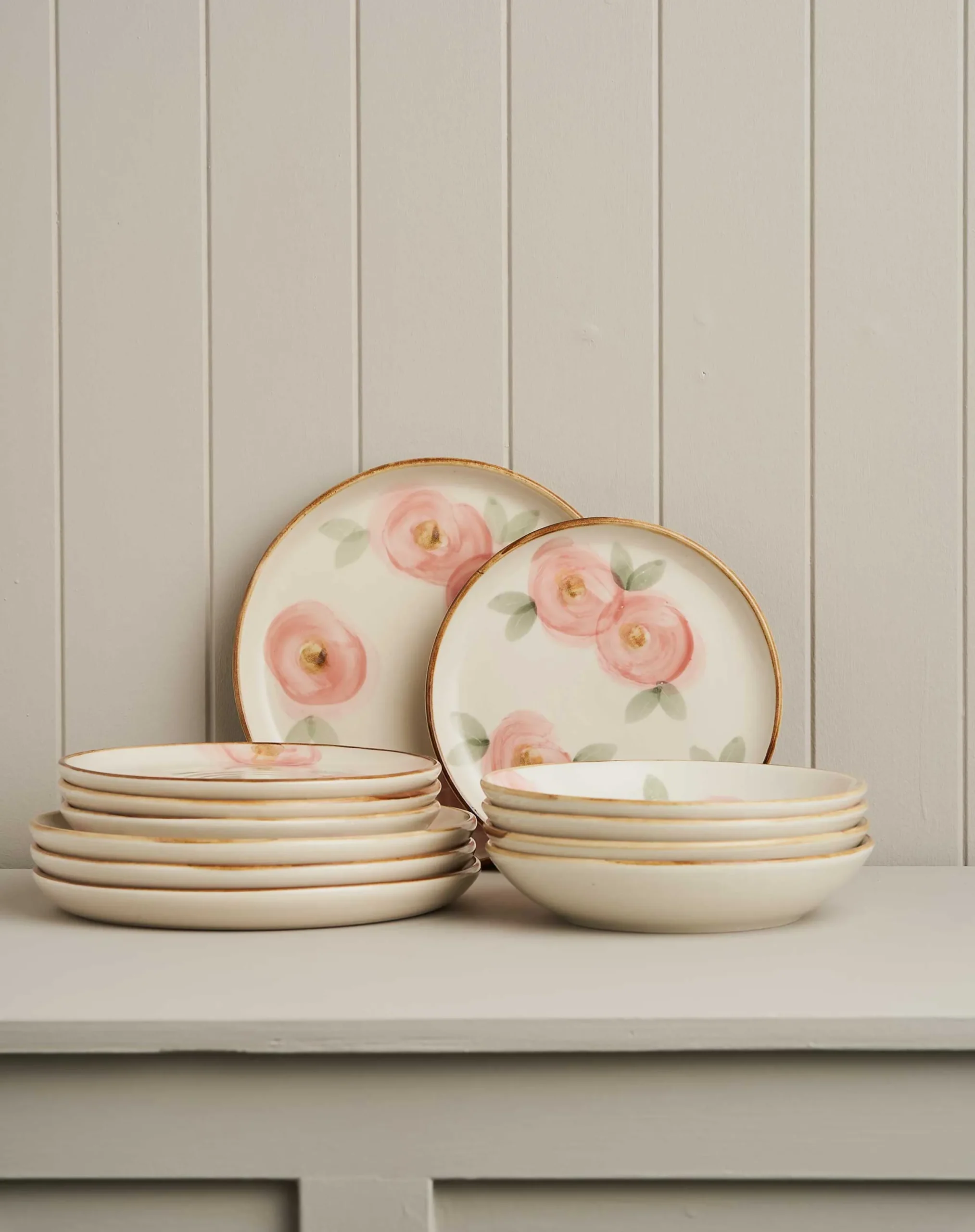 Dinner Sets-Robert Gordon 12pc Terra Dinner Set / Orchard Blossom