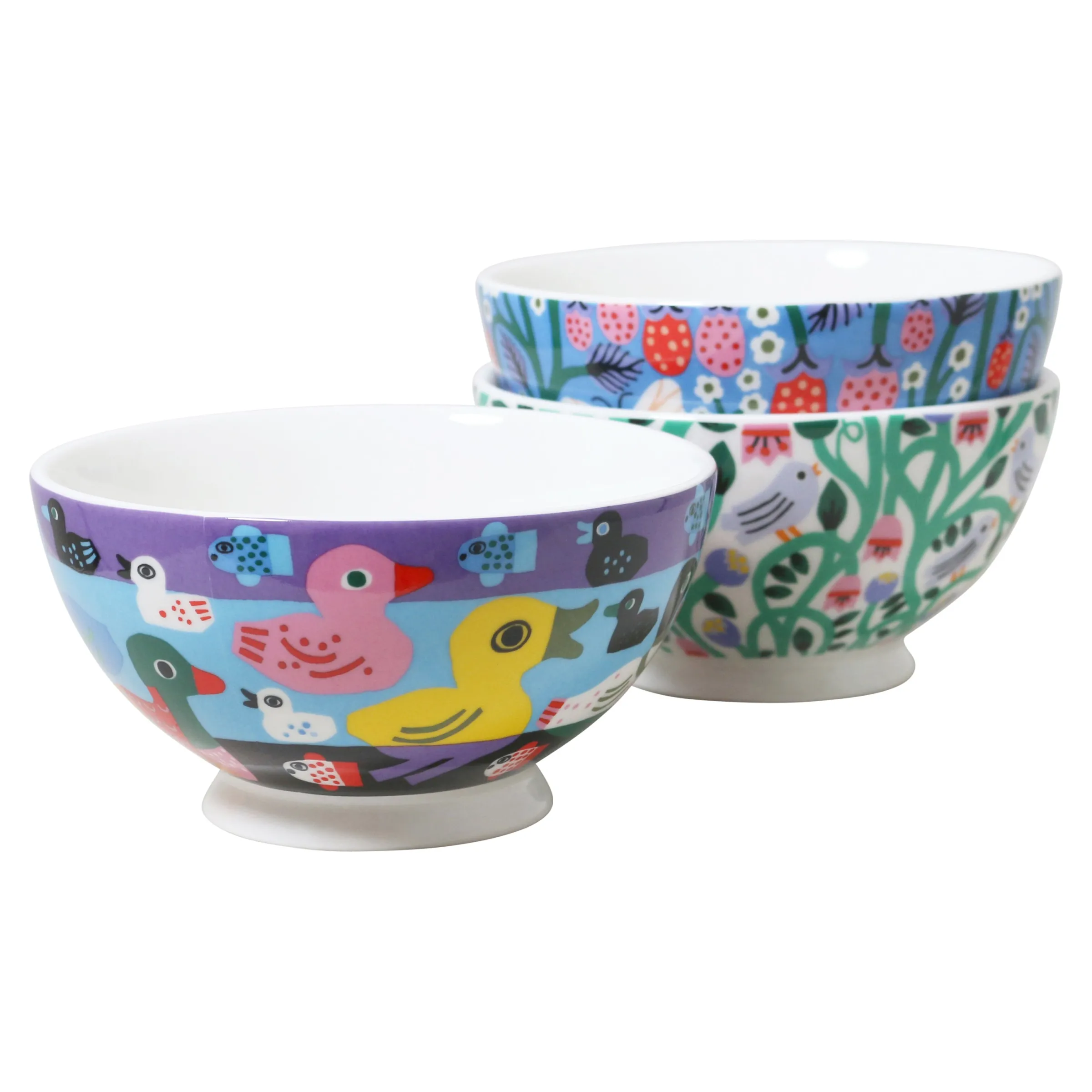 Bowls-Robert Gordon Set Of 3 Bowls / RGA X Monika Forsberg