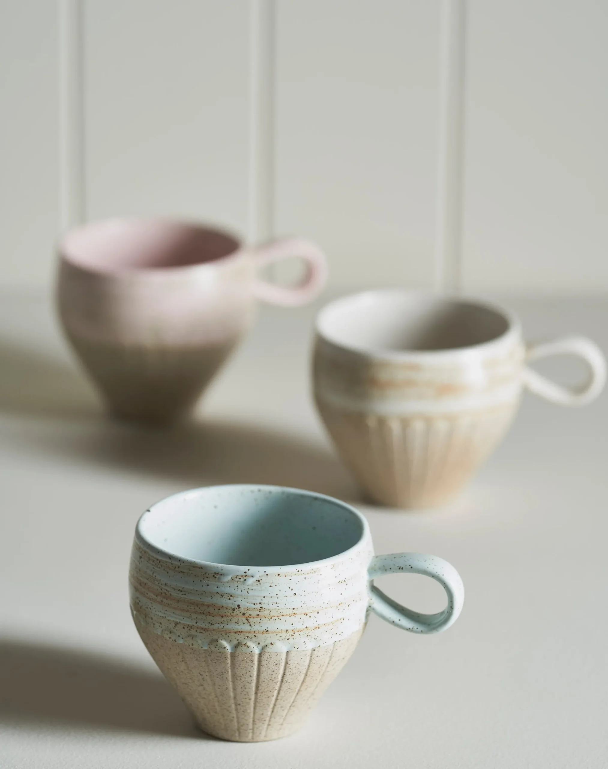 Mugs & Cups-Robert Gordon Set Of 2 Ceylon Mugs / White