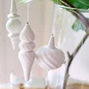 Christmas-Robert Gordon Set Of 3 Hanging Fluted Bauble Ornaments