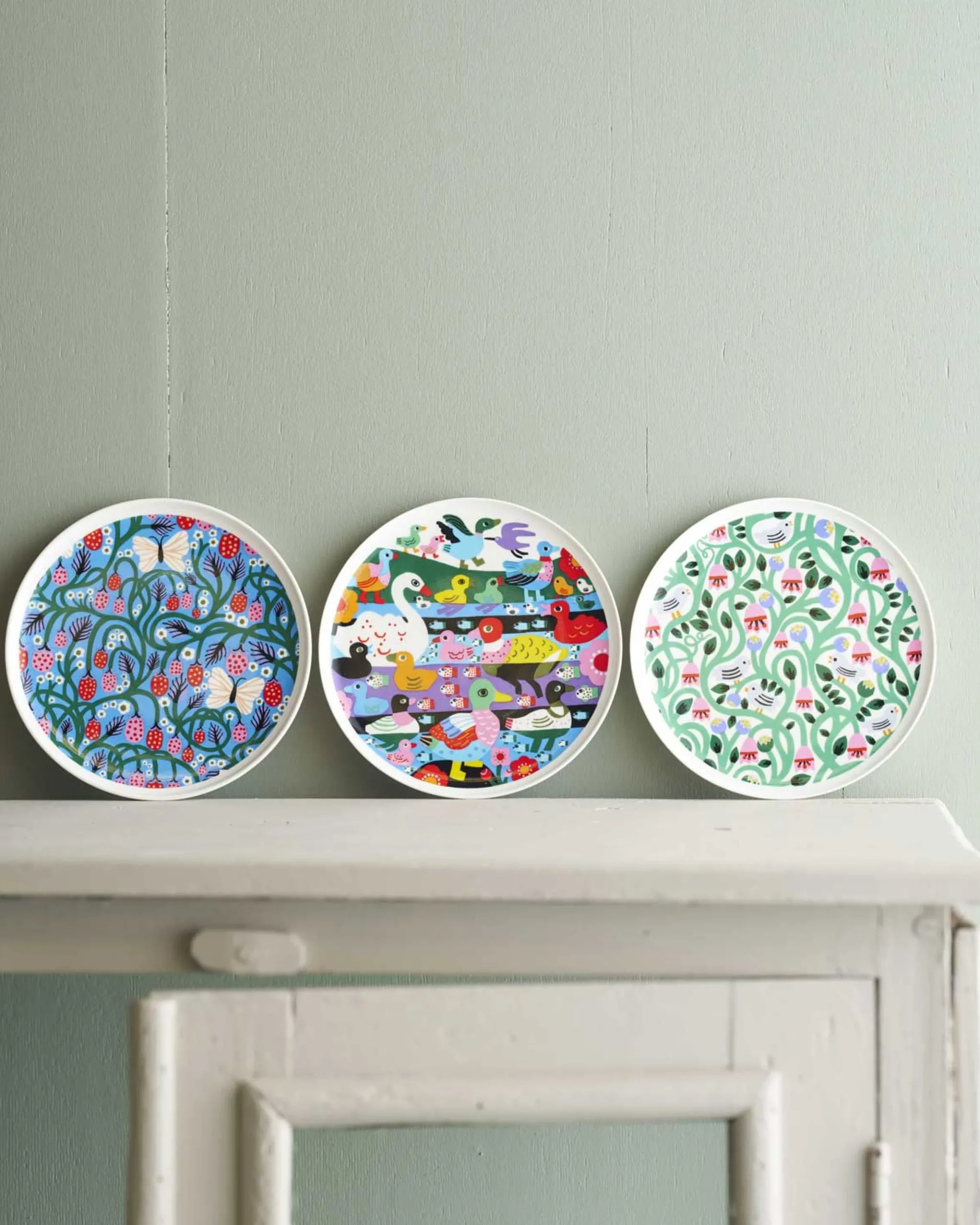 Plates-Robert Gordon Set Of 3 Plates / RGA X Monika Forsberg