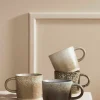 Mugs & Cups-Robert Gordon Strata Mugs / Grey