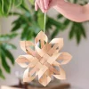 Christmas-Robert Gordon Woven Snowflake Decoration / Medium